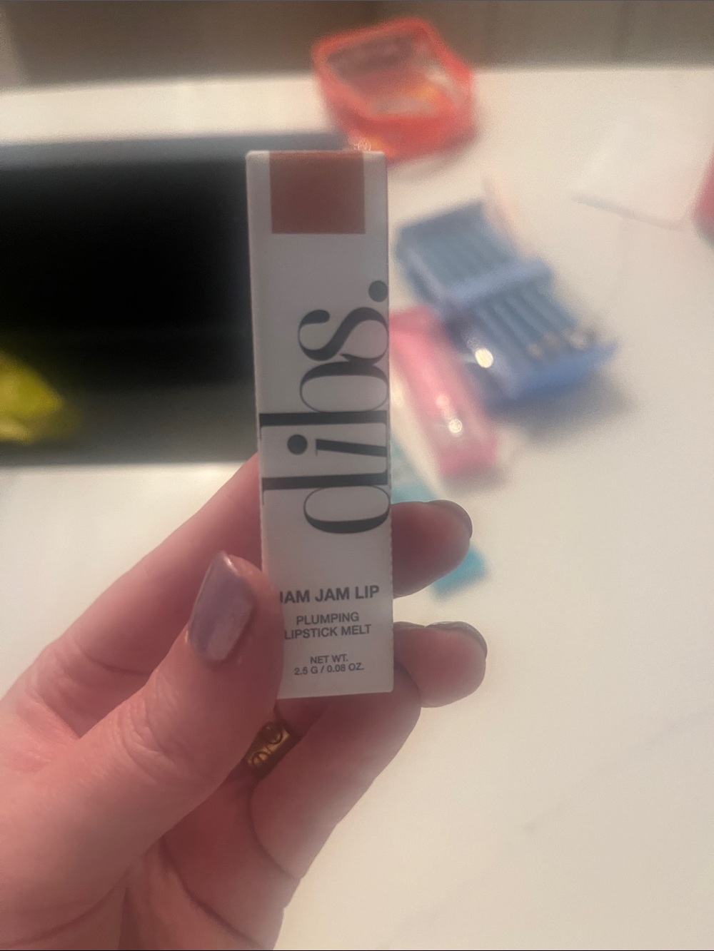 Dibs Jam Jam Lip Plumping Lipstick Melt - Fig Fantasy